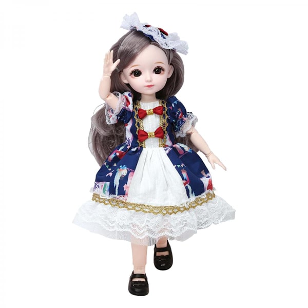23 Flexibel Kulled BJD Flicka Docka Barn Flicka Leksak Leksakspresent A