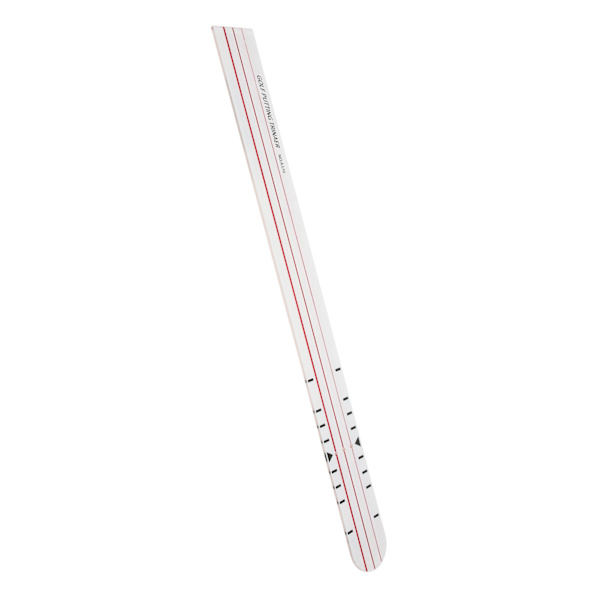 [RM]Golf Putting Mat Acrylic Accurate Scale Line Portable Double-Sided Straight Putt Training Tool