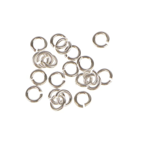 smycken 925 silverfärg bindringar