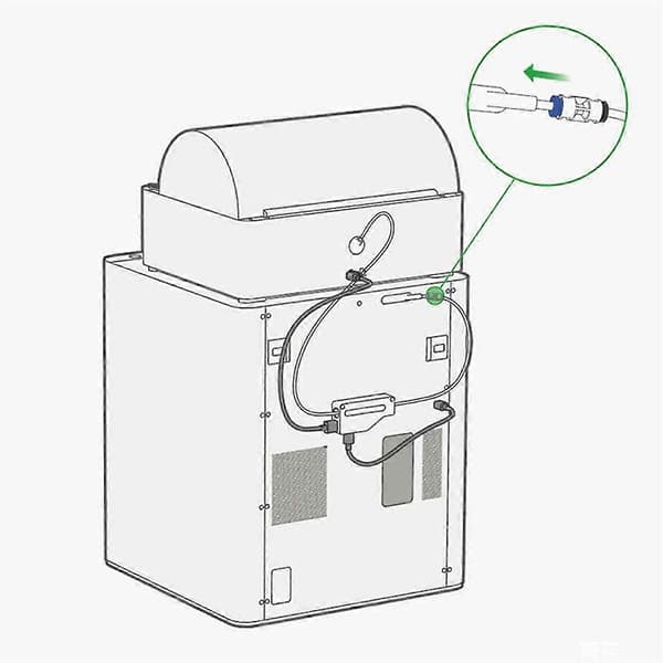 Til Bamboo Lab 3D-printertilbehør Føderørforbinder X 3 3D-printerforbinder