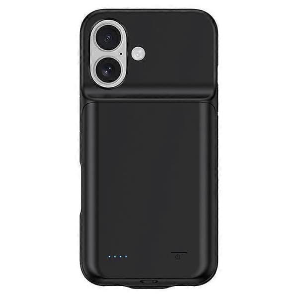 [RM]Compatible for iPhone 16 Battery Case 7000mAh Rechargeable Full Protection Soft Edge Phone Charger Case
