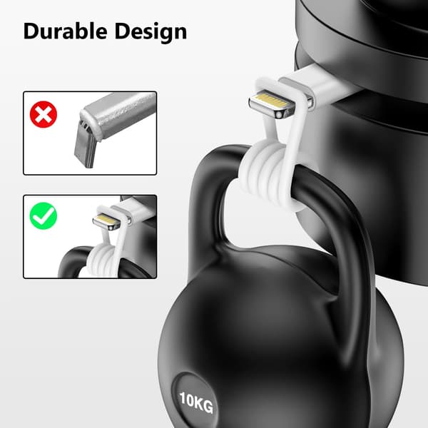 4-i-2-lader for Apple Watch, multilader Apple Watch og iPhone iWatch magnetisk lader Apple Watch ladekabel