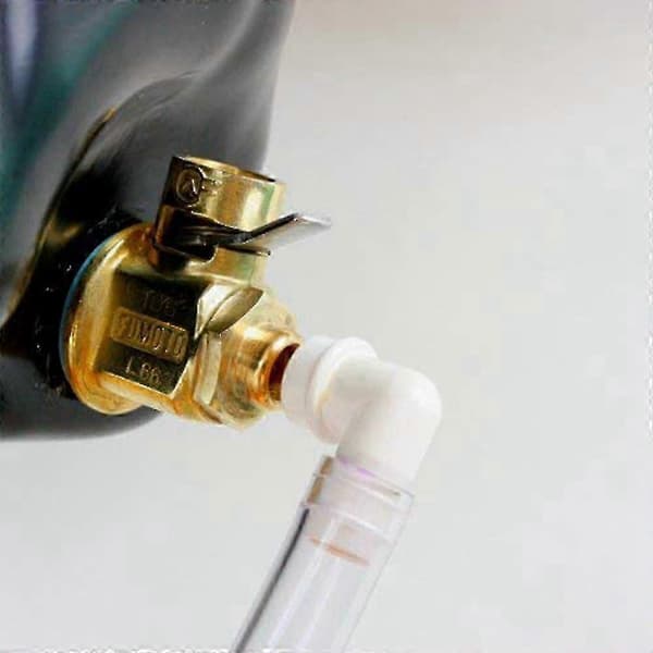 F105s Oljeavløpsventil M20-1.5 gjenger med spakklips for Chevy Luv - eldre modeller Golden