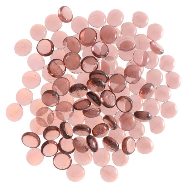 100 st Glasmarmor Kulor Vas Fyllmedel Dekor Blandad Transparent Rosa Färg