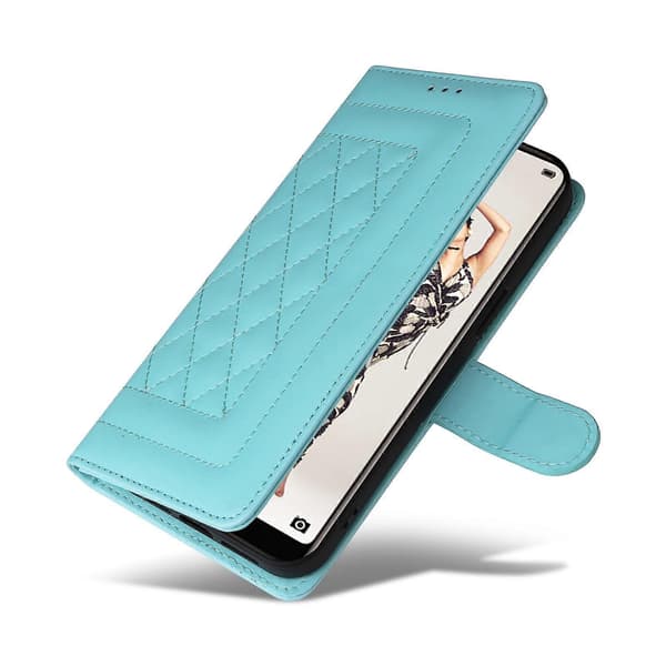 Plånboksfodral i läder för Huawei P20 Pro Mint Green