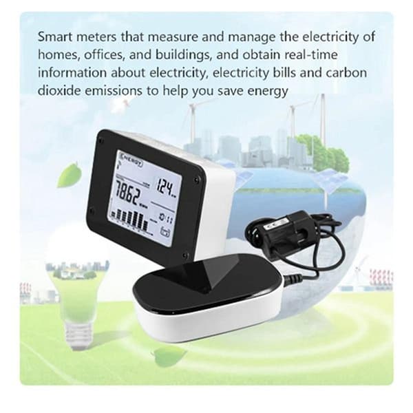 [RM]Wireless power meter to track real-time energy usage for single or three-phase current Met-WELLNGS