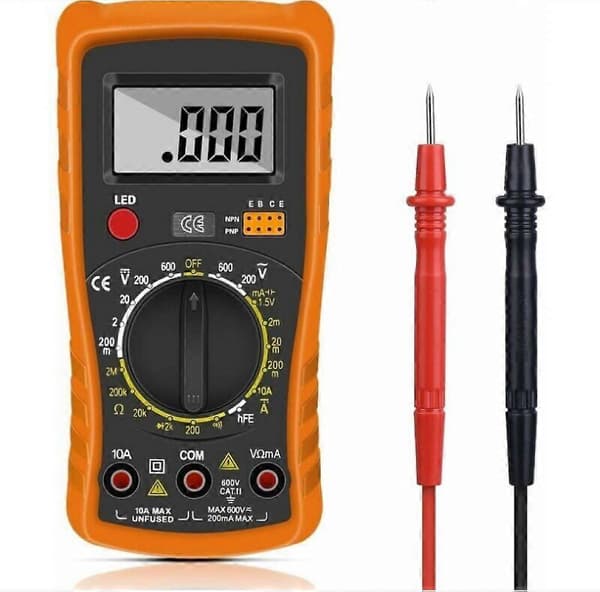 Digital multimeter 18-delars set Auto Range Digital multimeter Professionell elektrisk testare