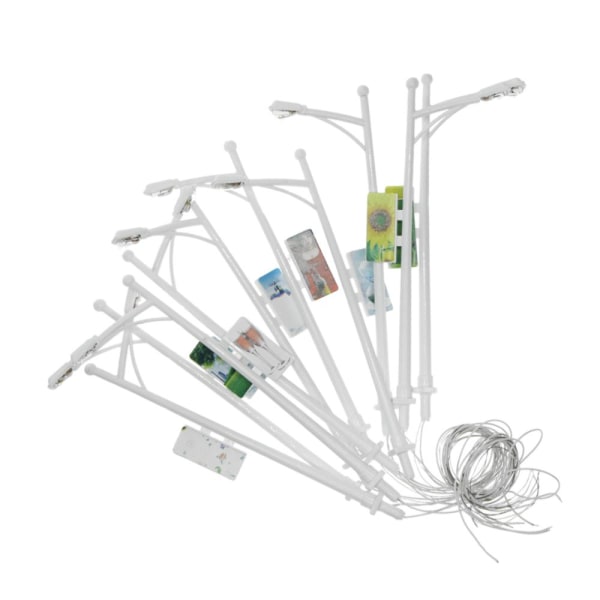 10 Lampor DIY Modelljärnväg LED Lampa / Gatubelysning Utomhus Landskap G