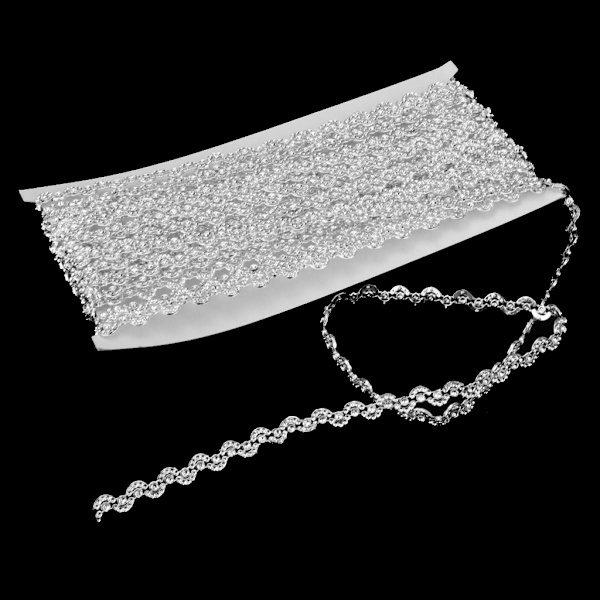 10 yards strass kristallkedja band trim bröllopssömnad #4