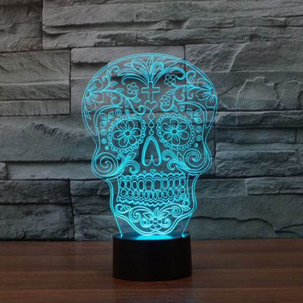 Illusionsdödskallelampa