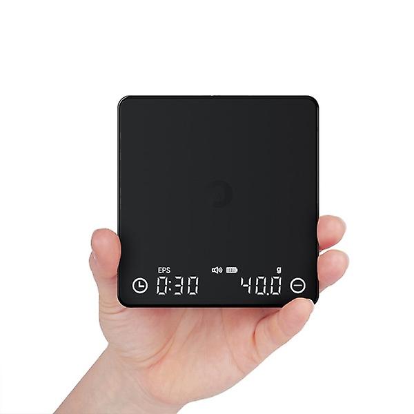 Digital kaffevåg espressovåg med timer SeachPean Mini Smart köksvåg viktprecision
