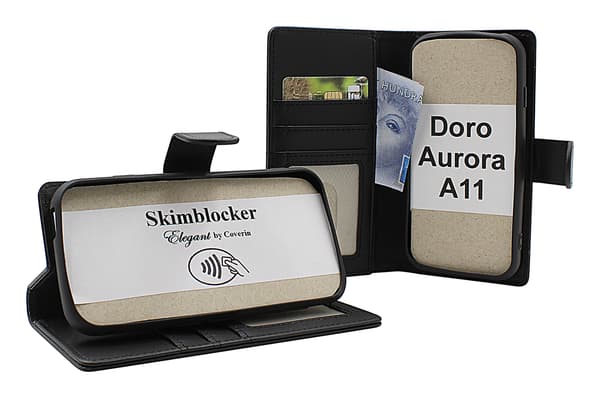 [RM]Skimblocker Doro Aurora A11 Lommeboketui Brandy