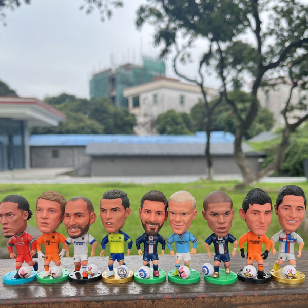 Ornament fotbollsklubb världscup souvenir docka Real Madrid Modric