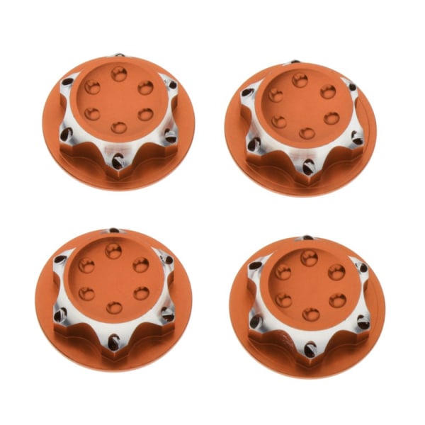 4x17mm Fin Dammskydd Hjulmutter För HSP ZD 1/8 RC Bil Buggy Truck