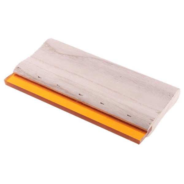 Screentryck gummitrim handtag trähandtag rulle färg 20cm 65°