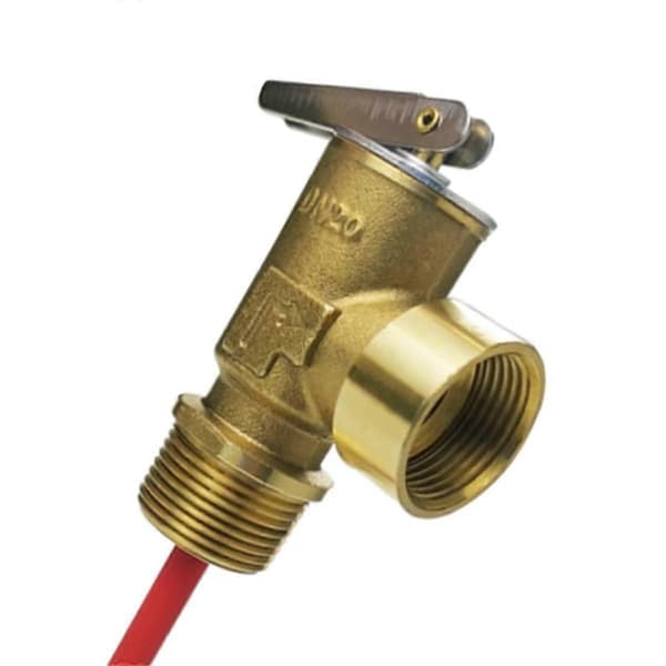 RV sikkerhedsventil 3/4\" NPT 150PSI til vandvarmer Gold