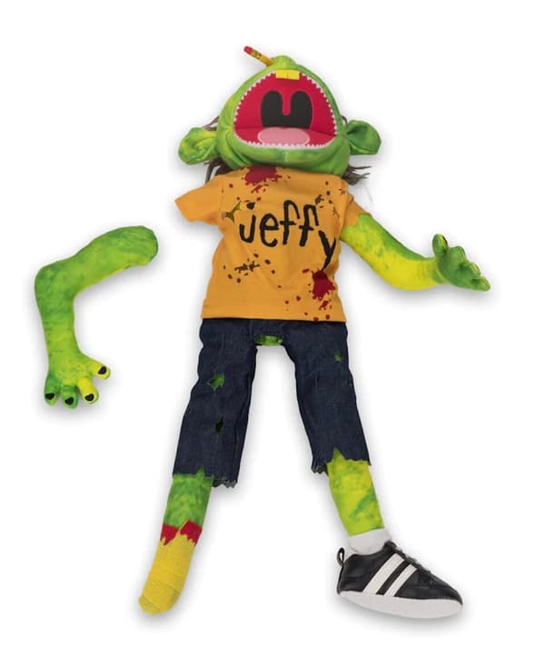 Jeffy Doll Plush Hat Game Feebee Singer Zombie Hand Toy Doll 55cm Large[RM]