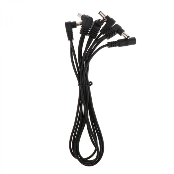 9V1A AC/DC Gitarr Effekt Effektor Strömförsörjning Adapter Laddare med 1 till 5 Vägs Kabel