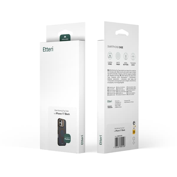Etteri Morning Fog cover til iPhone 17 Pro Max / 18 Pro Max brun brown