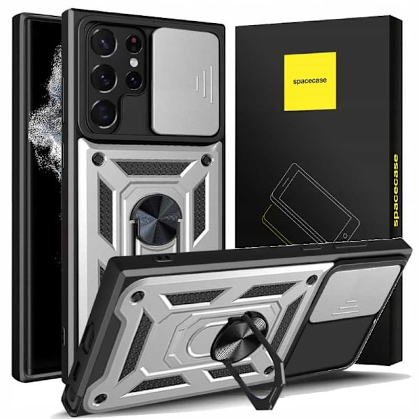 [RM]Spacecase Deksel til Samsung Galaxy S22 Ultra Sølv