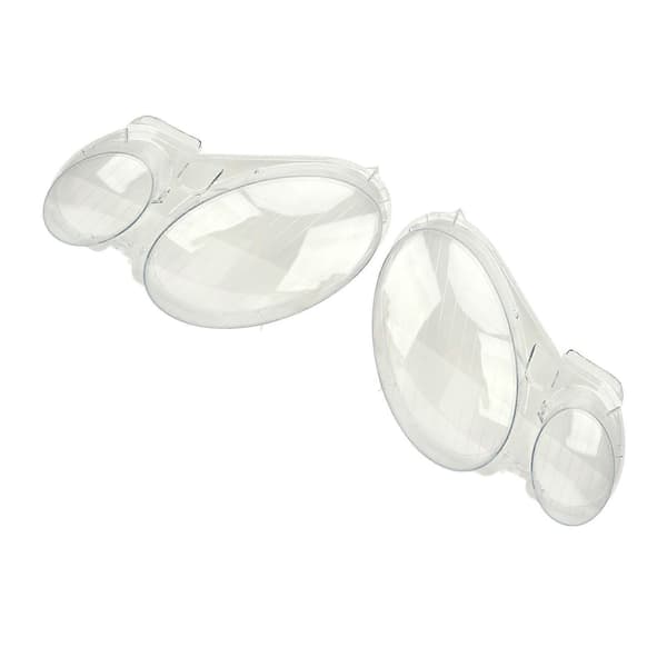 [RM]1 Pair Car Headlight Glass Cover Clear Headlamp Lens Housing Replacement for Benz E-Class W211 E280 2002 to 2008