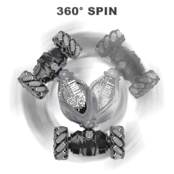 4WD RC Off-Road Stuntbil med 360° Gestusstyring og Mecanum-hjul til Børn blue