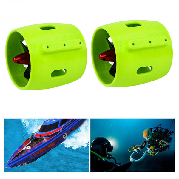 Hållbar Båtpropeller Motor Thruster Båtmodell Set