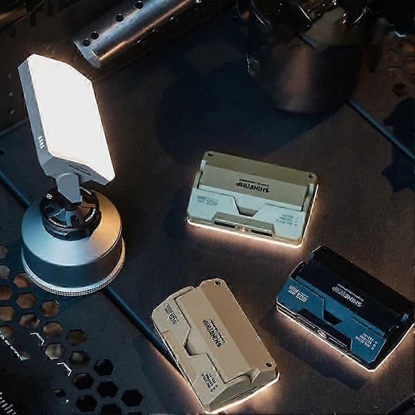 Shinetrip 5000Mah LED Campinglampe Vanntett Bærbart Teltlys 7 Lysmoduser Utendørs Nødbelysning Grønn Black