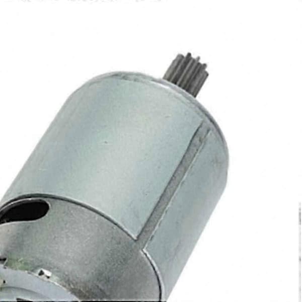 12V Højhastighedsmotor 15000RPM til udskiftning af legetøjsbil Silver