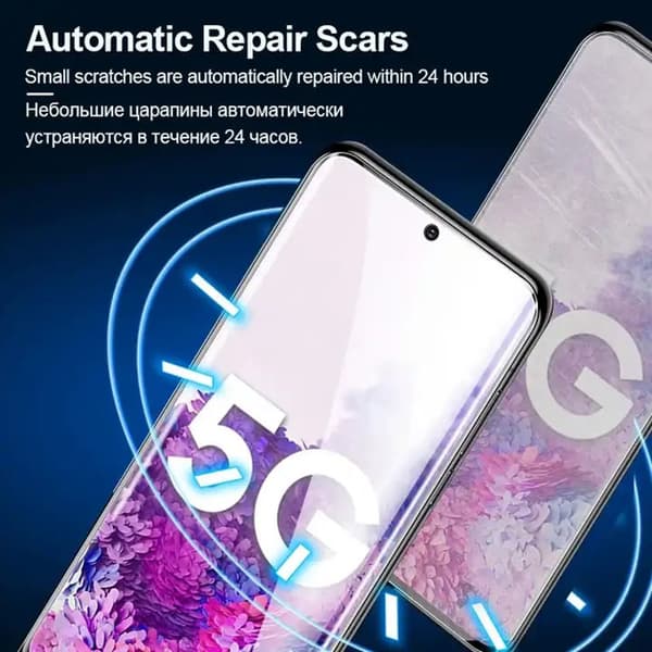 2-5 stk Hydrogelfilm kompatibel Samsung Galaxy S23 S20 S21 S22 Plus Ultra Note 20 9 10 Plus A52S A30 A53 A51 A50 A21S Skjermbeskytter Note 10 Plus Note 10 Plus Hydrogel Film