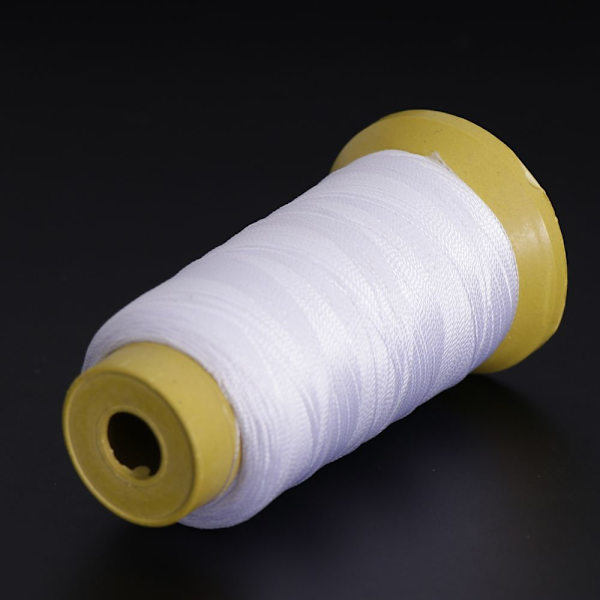 210d Polyester Allround Sytråd för Sömnadstillbehör, 1 Rulle, Vit