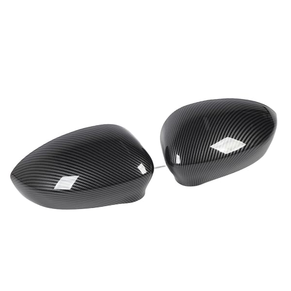 [RM]Fiat 500 2007 2020 Carbon Fiber Side Mirror Cover Left Right Replacement
