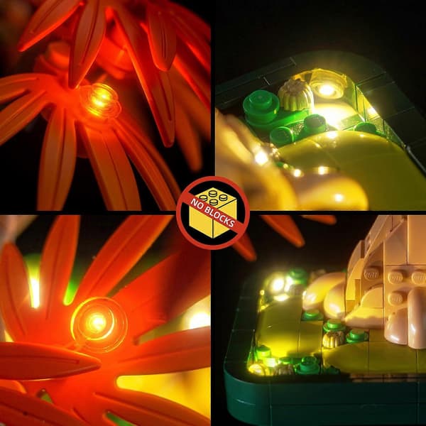 [RM]Bonsai Tree Light Kit for 10348 Japanese Red Maple, Subtle LED Illumination and Easy Installation