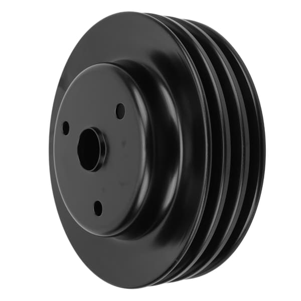[RM]LWP Long Water Pump Pulley Crankshaft Pulley Replacement for Chevy SBC 262 350 400 Engine