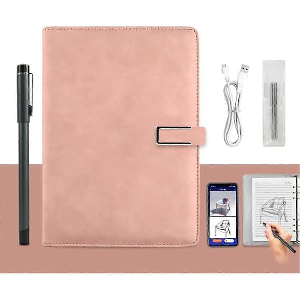 Syncify Digital Sketchbook Pro V2, Bluetooth 5.0 Smart Sync Pen & Digital Notebook, Skrive- og Notatværktøj C 26s
