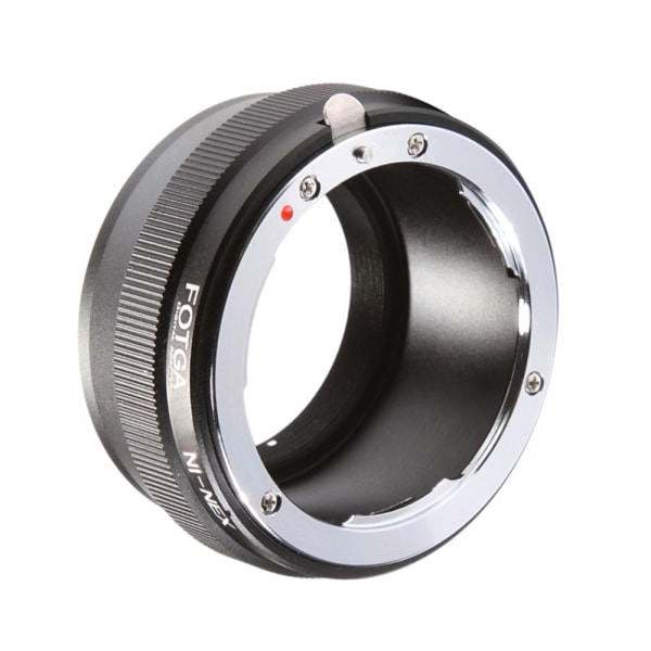 Svart AI-objektiv till F-Mount till E-Mount A7 A7R α5100 NEX-7 Objektivadapter för