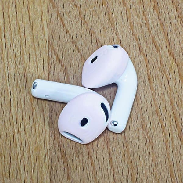 5 par øreproppbeskyttere, komfortable for Air Pods 4, støydempende