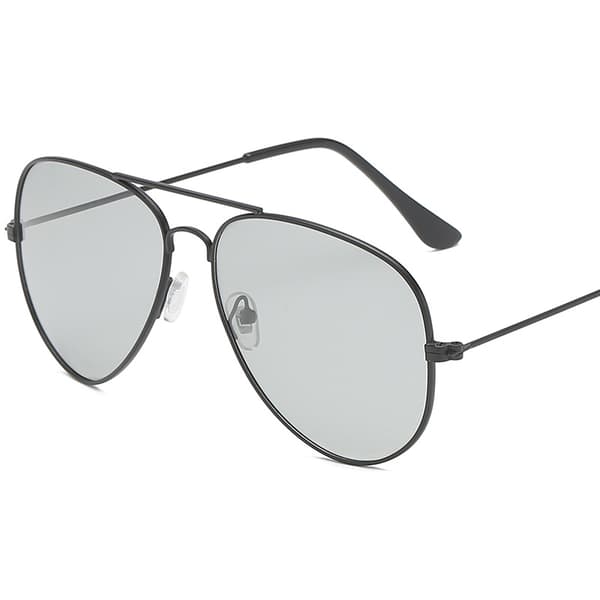 [RM]Fotokromatiske polariserede solbriller med stel Sort Black 109