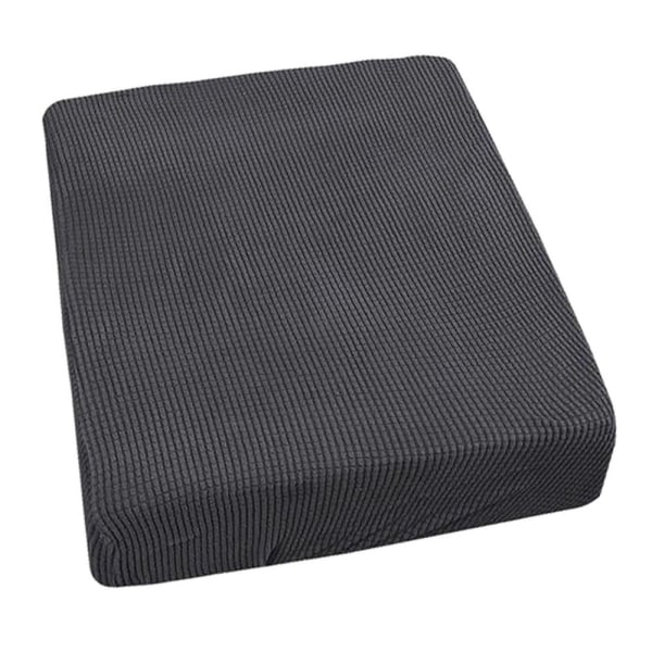 Stretch soffa sittdynfodral grå rand 101,6x50,8x5 cm