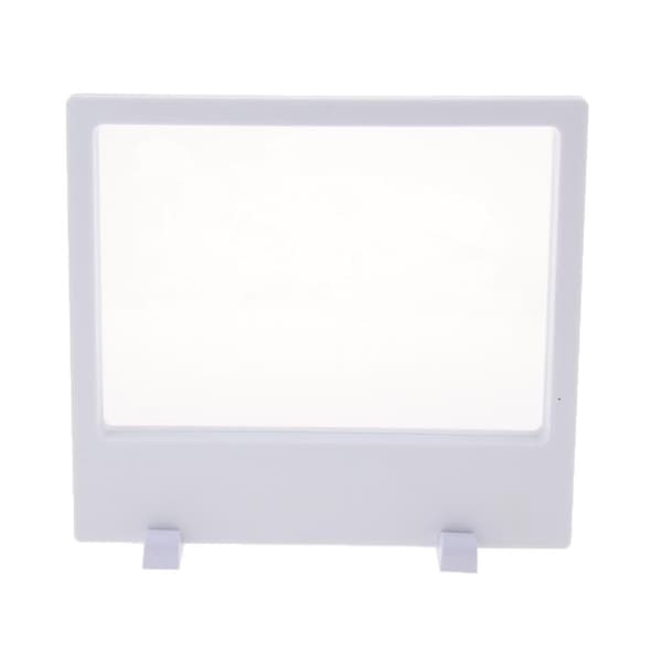 [RM]2x Smykker 3D Flydende Display Ramme Etui Boks Udstilling Samleobjekt 18x20cm