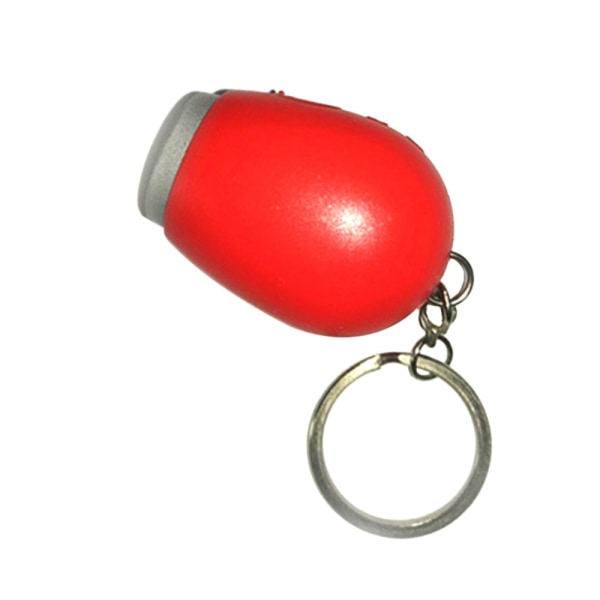 Röd lcdprojektions mini-klocka