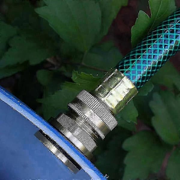 LM 2 stk. vandgennemføringer 4,2 cm 1/2 messing vandtilslutning OPX