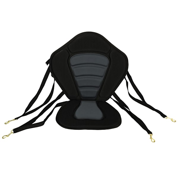 [RM]Kayak seat with backrest for SUP board, adjustable straps, black