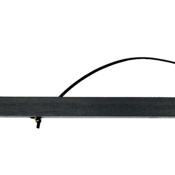 St Magnetisk Trä Målningshängare Ram Affisch Bildram Hållare Ram 21 Cm Svart