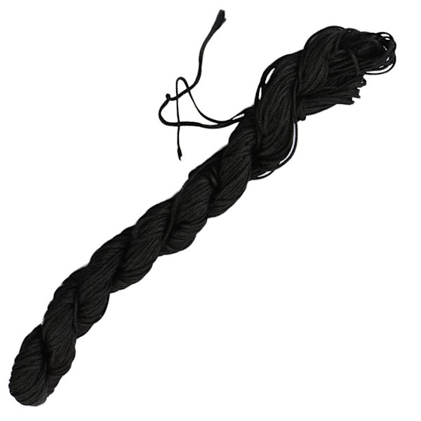 60 Meter 1mm Flerfärgad Kumihimo Nylon Flätad Tråd Armbandsmaterial