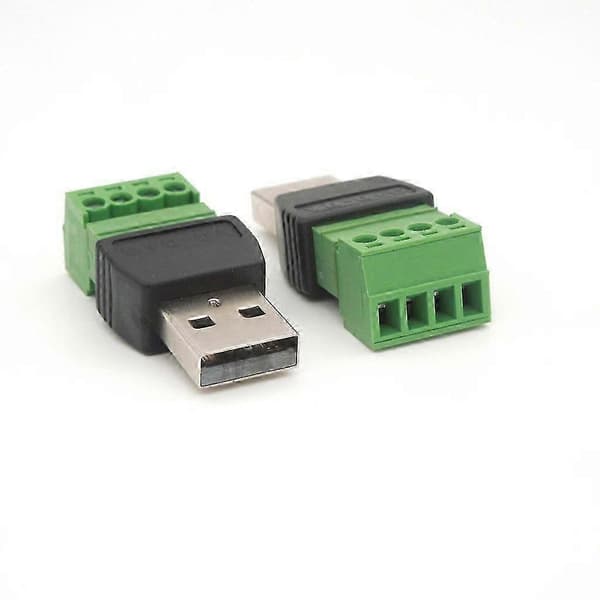 USB2.0 uros-liitinriviliitinsovitin, ei tarvitse juottaa, 4-nastaiset liittimet