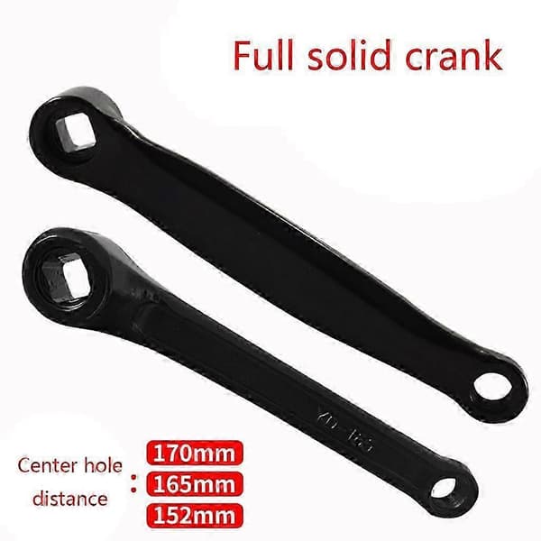 Cykelvevarm 170 mm stålcykelvev vänster arm cykelbyte