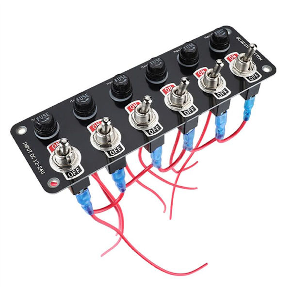 [RM] Bil Multi Panel Switch 12/24V Universal Power Control Panel Switch