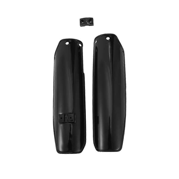 1 Pair Pit Dirt Bike Front Fork Shock Absorber Guard Fork Protector for 90Cc 125Cc 140Cc 160Cc Univ black