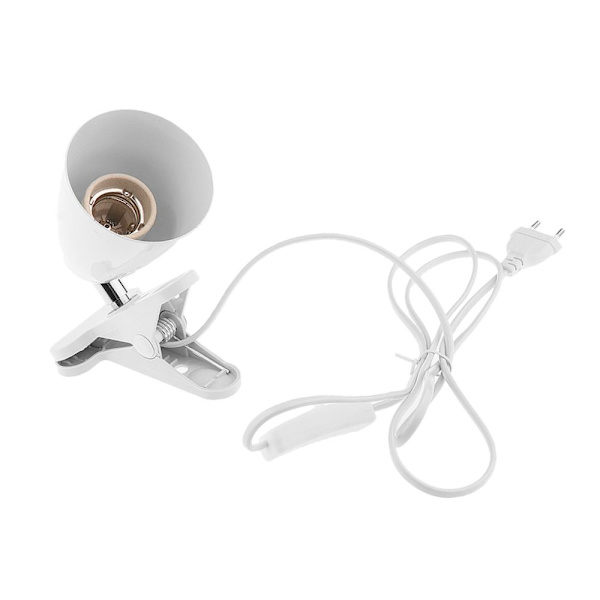 Klockformad reptil värmelampa UVB glödlampa sockel E27 EU-kontakt vit